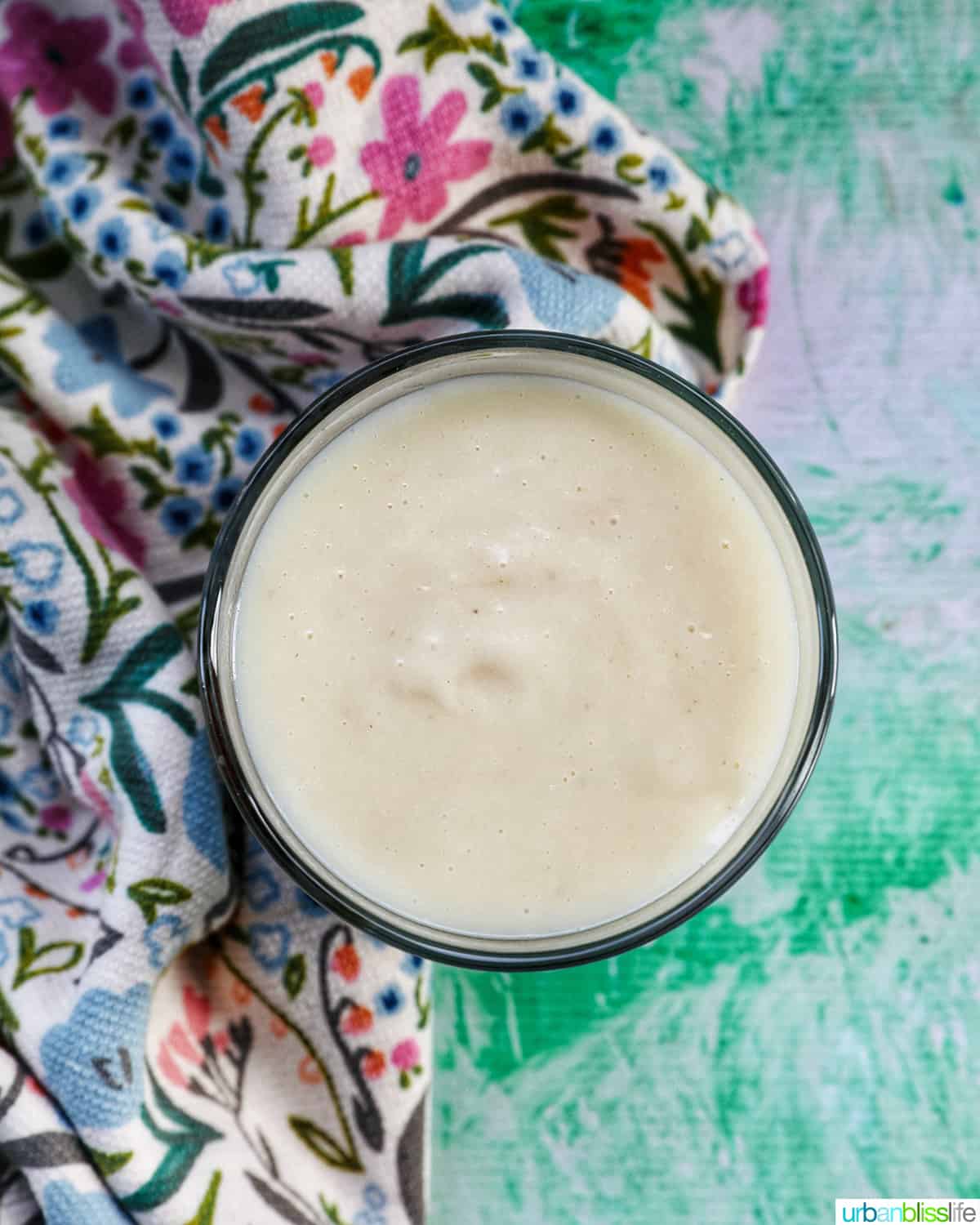 parfait bowl with homemade vanilla pudding.