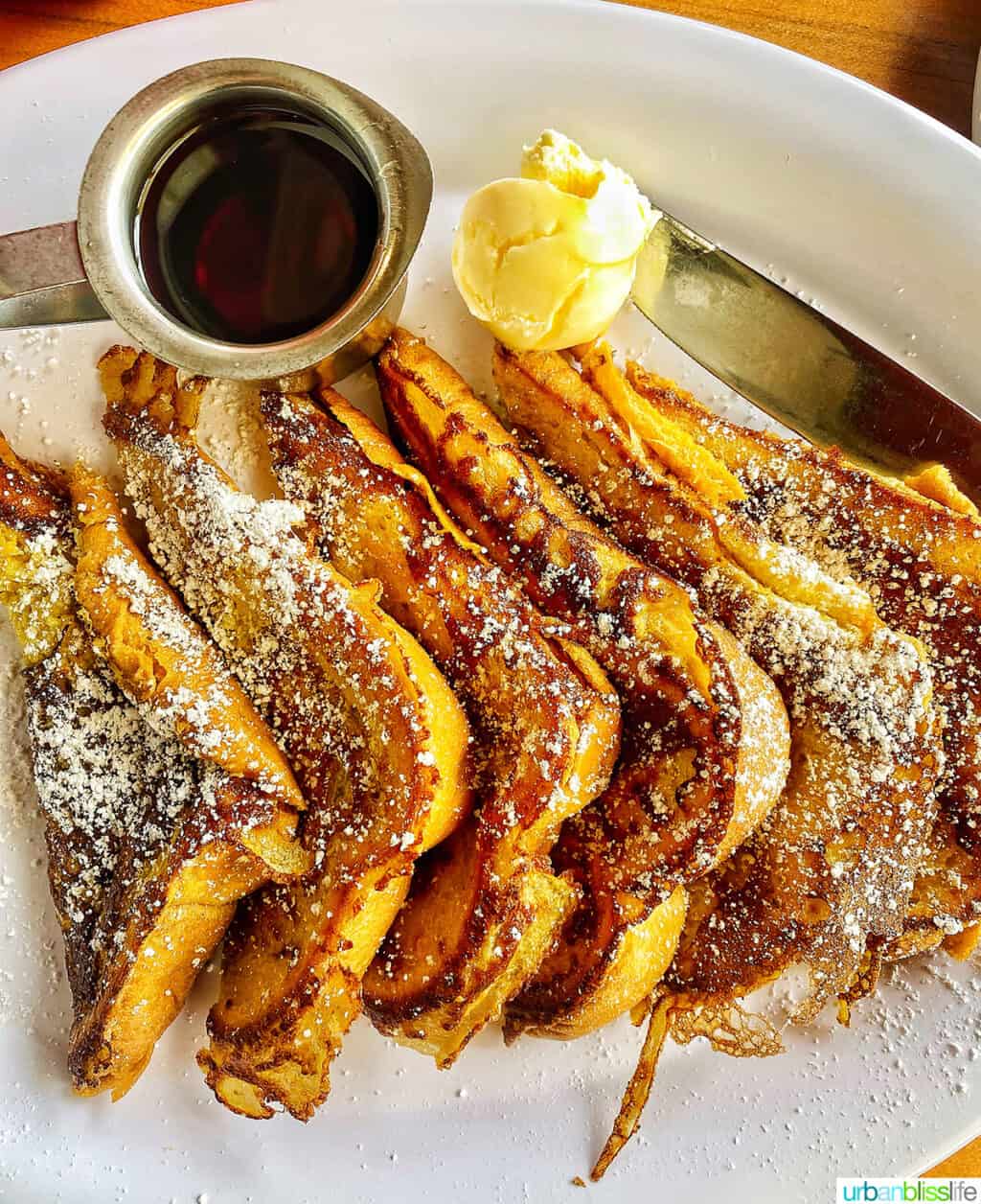 french toast at chad's restaurant in santa barbara