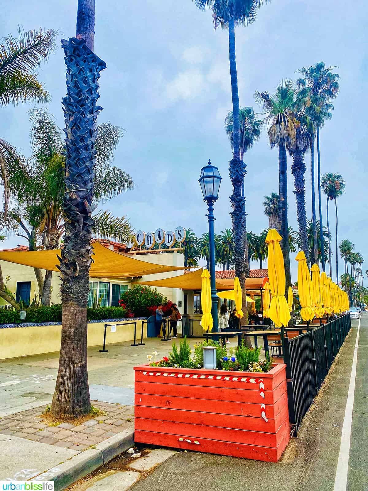 chad's restaurant in santa barbara exterior