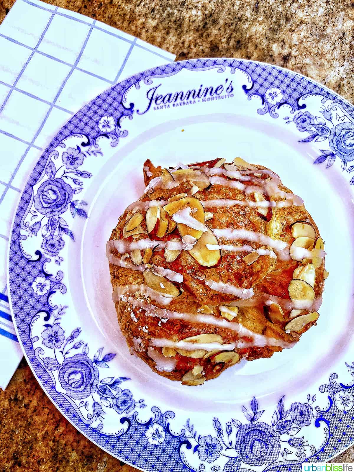 croissant at Jeannine's in santa barbara
