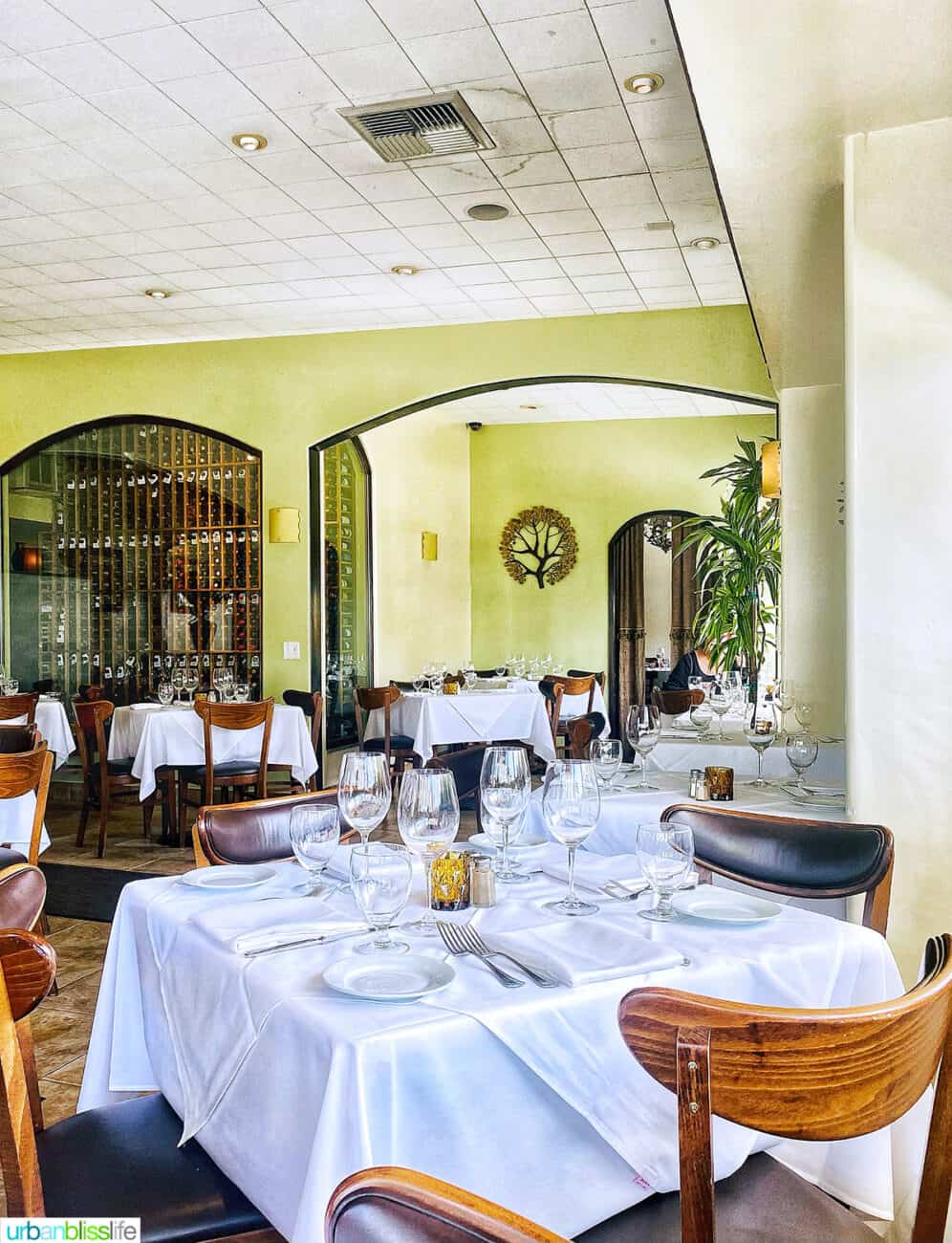 interior at olio e limone in santa barbara