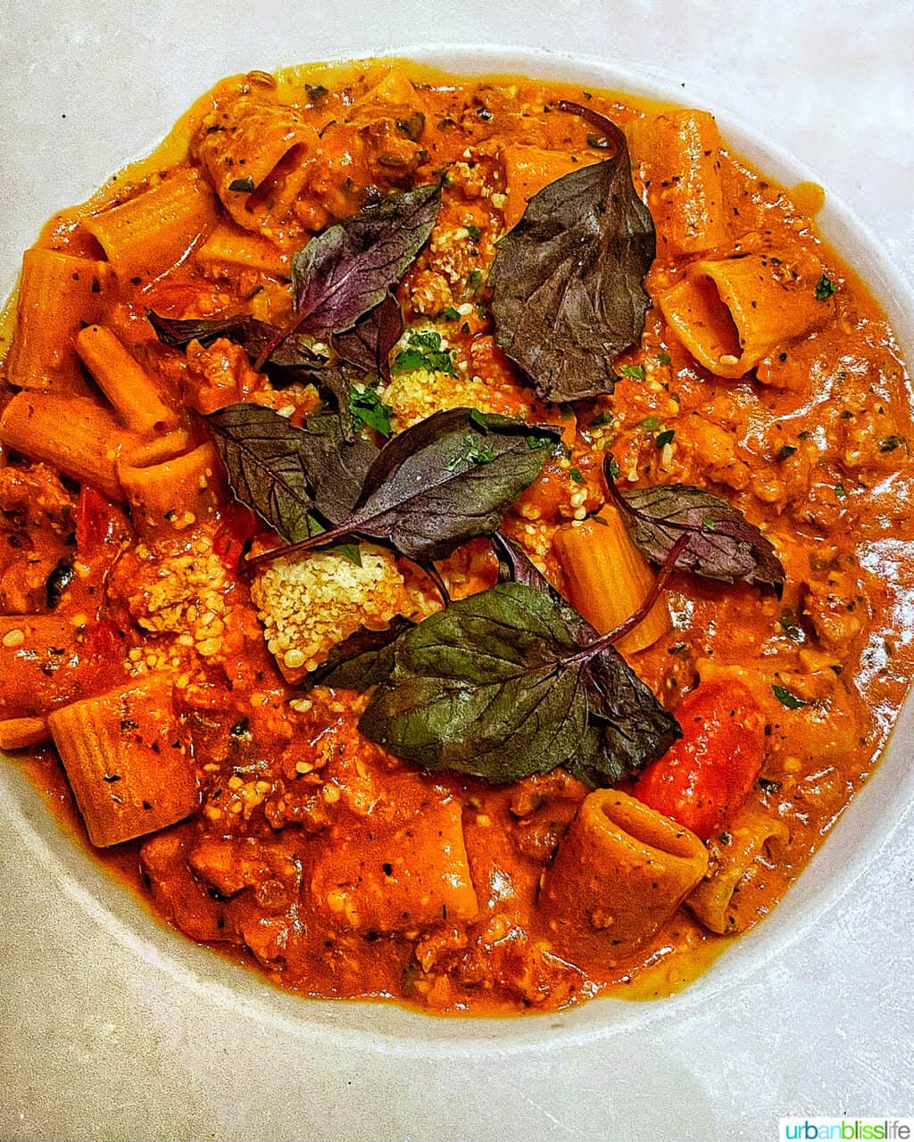 rigatoni at toma in santa barbara