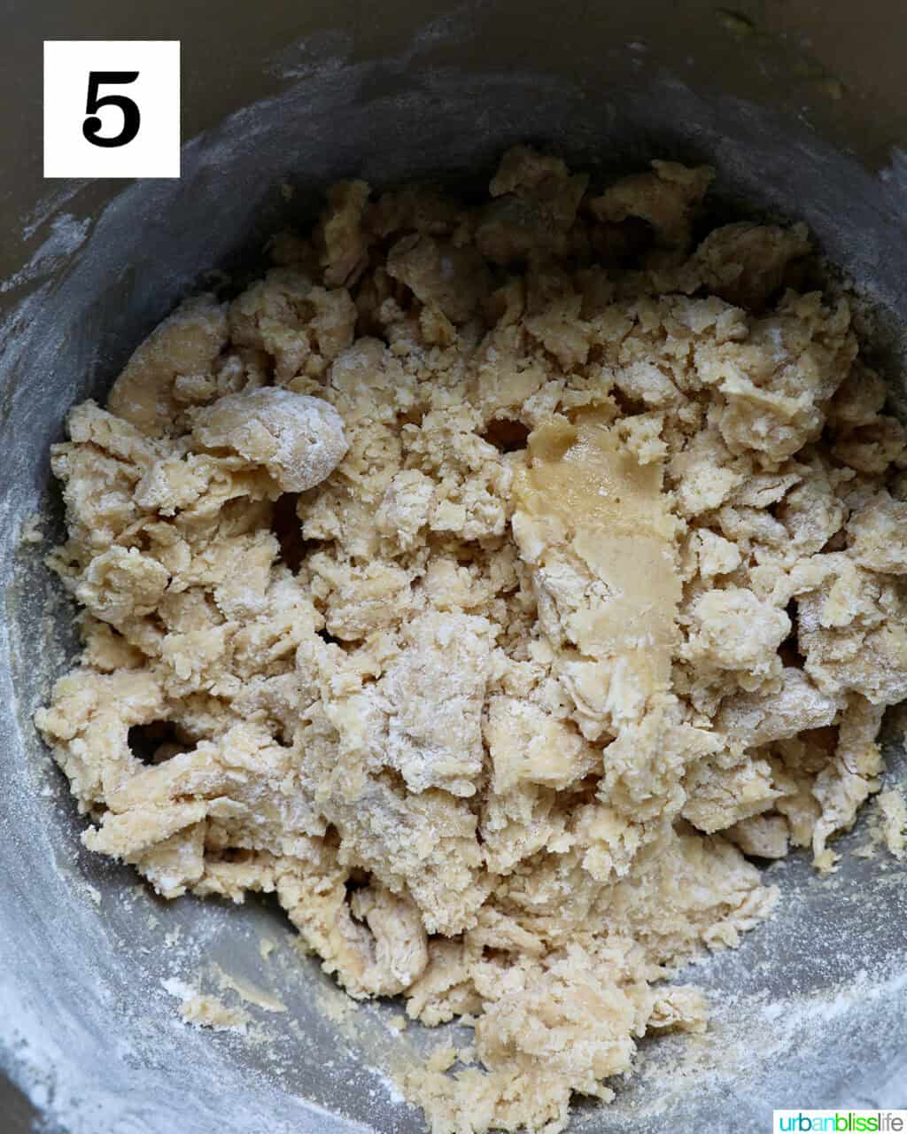 bowl with cookie dough.