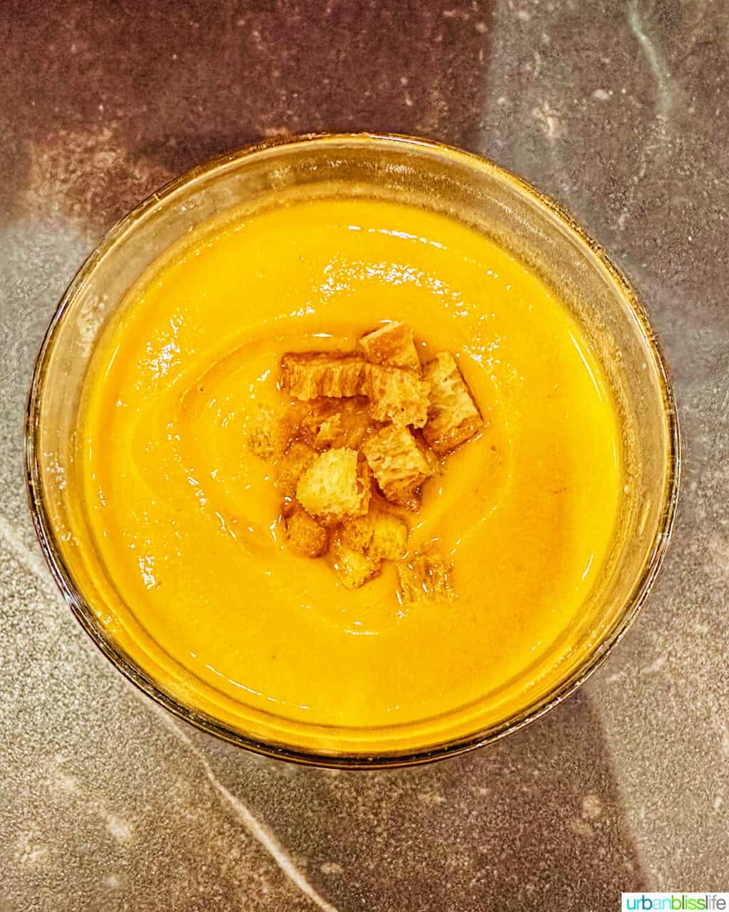gazpacho at Mercado Little Spain in NYC.