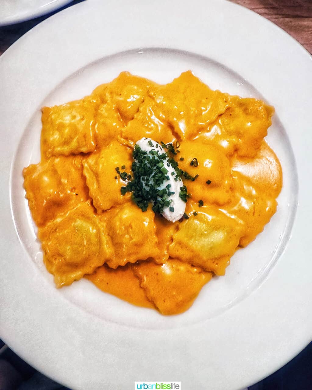 ravioli at osteria laguna nyc