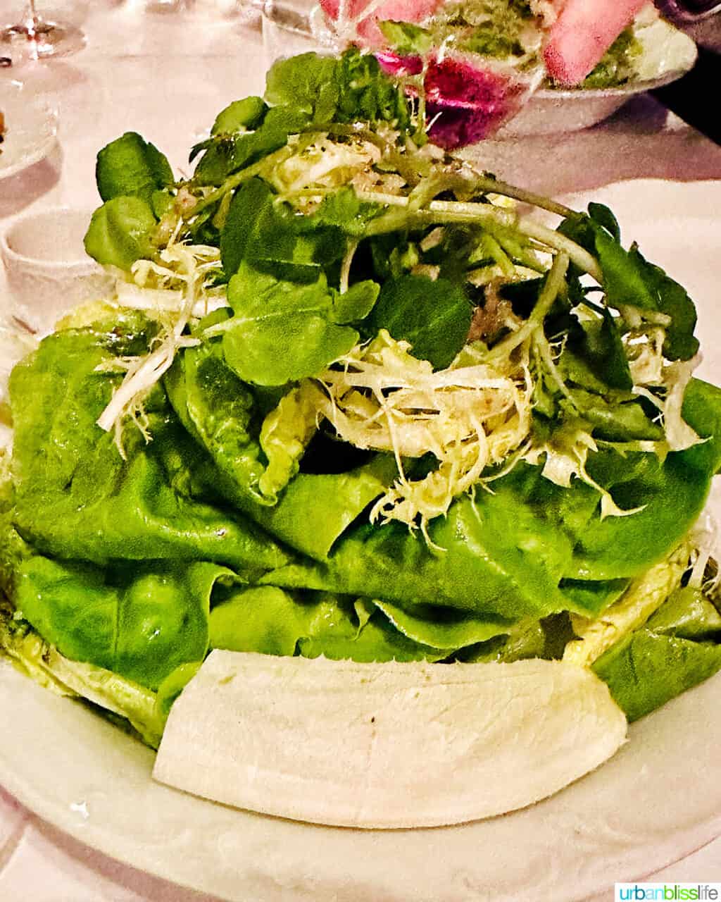 salad at via carota nyc