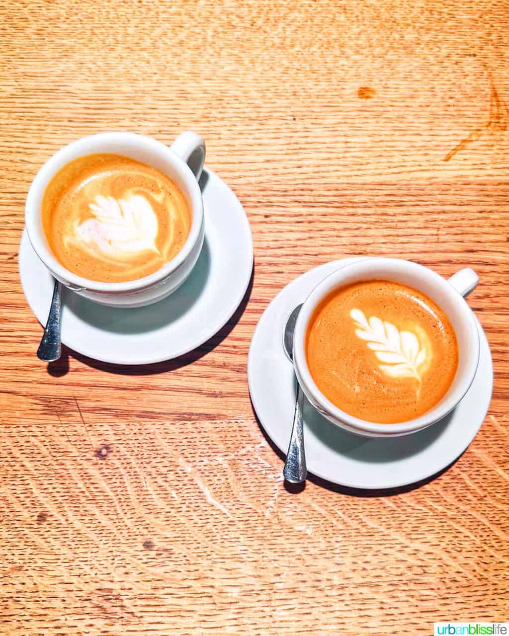 cortado coffee at borough market london