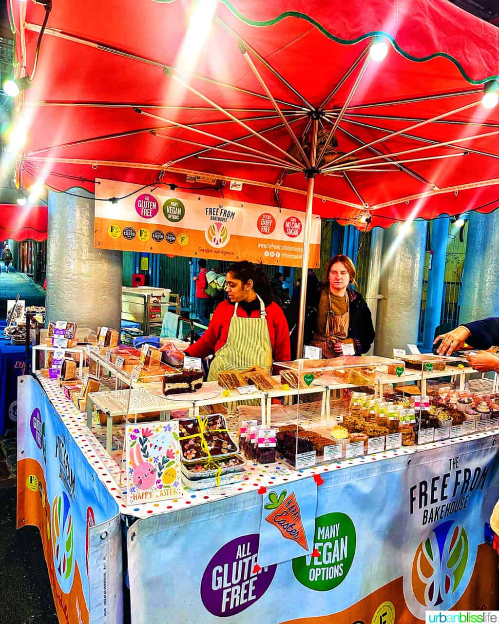 vegan bakery at borough market
