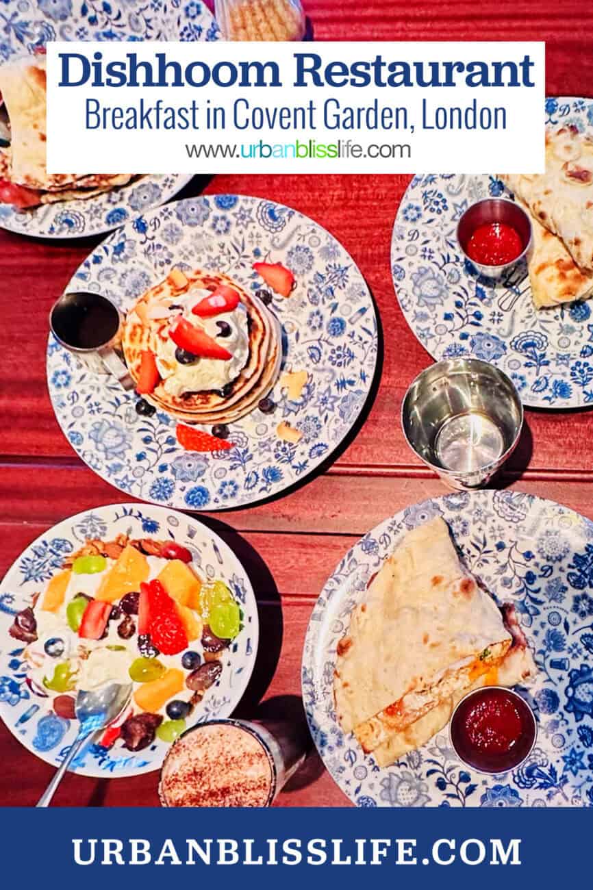 breakfast at Covent Garden at at Dishhoom in London.