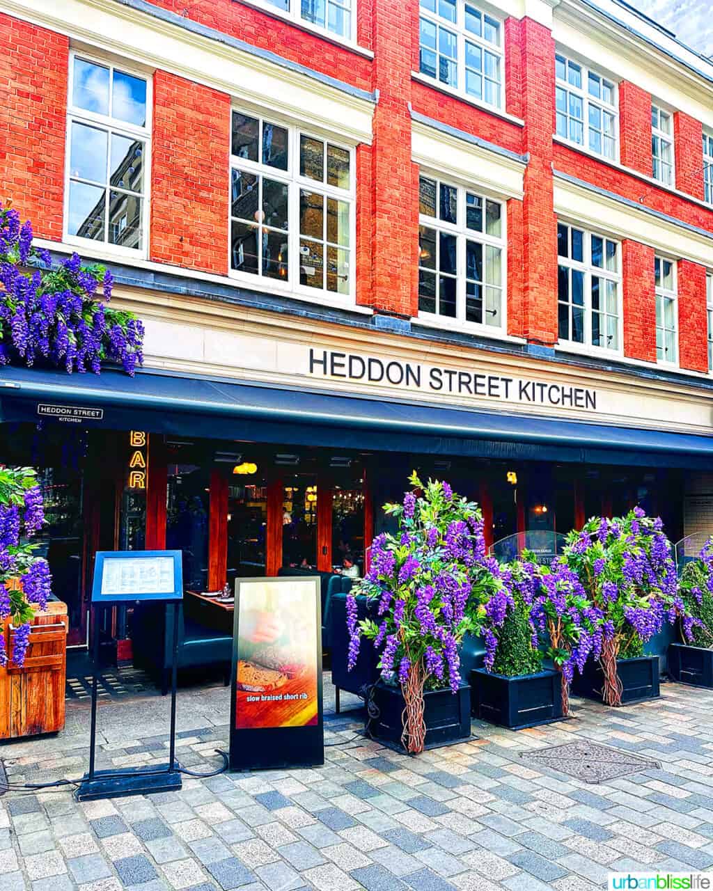 heddon street kitchen london exterior