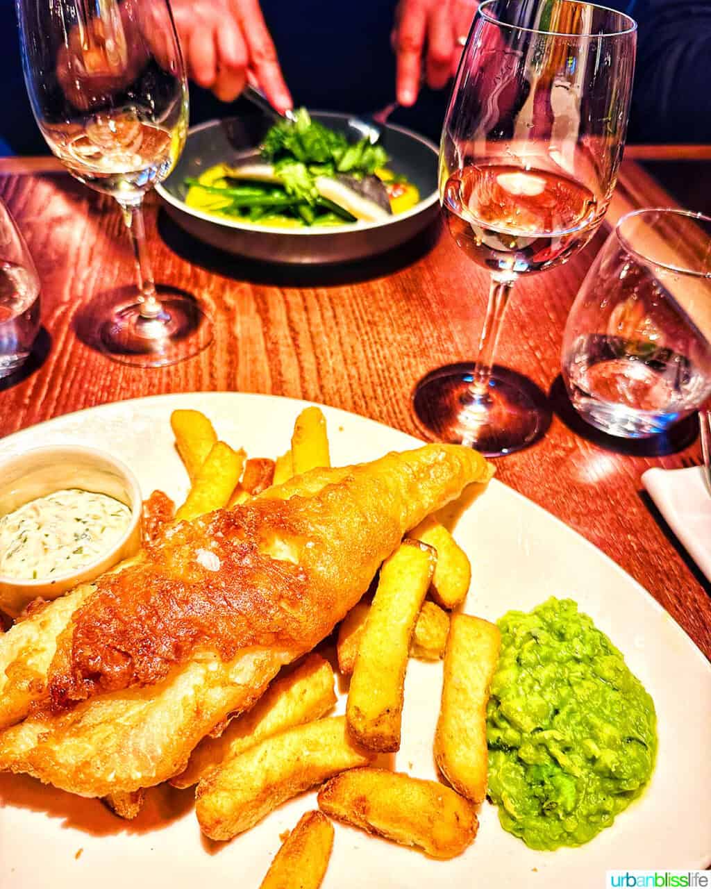 fish and chips at heddon street kitchen london