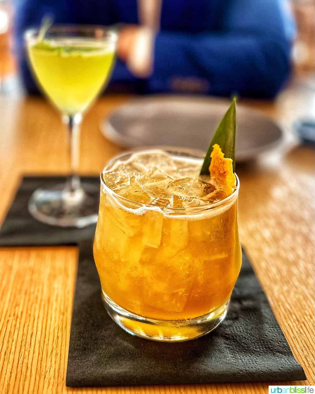pineapple express and alchemist cocktails at Janken in Portland