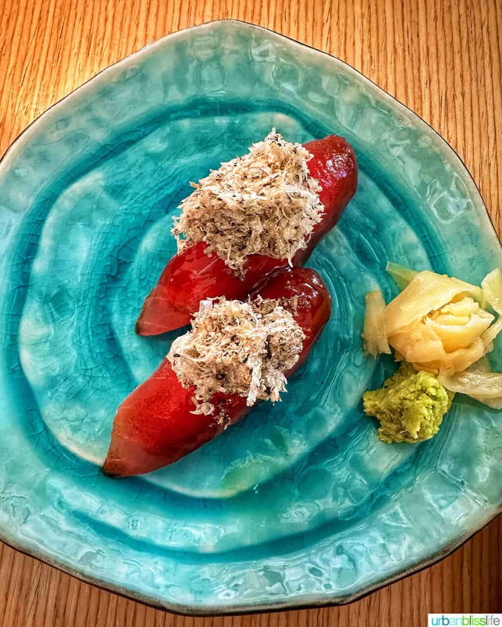 maguro foie gras at Janken in Portland