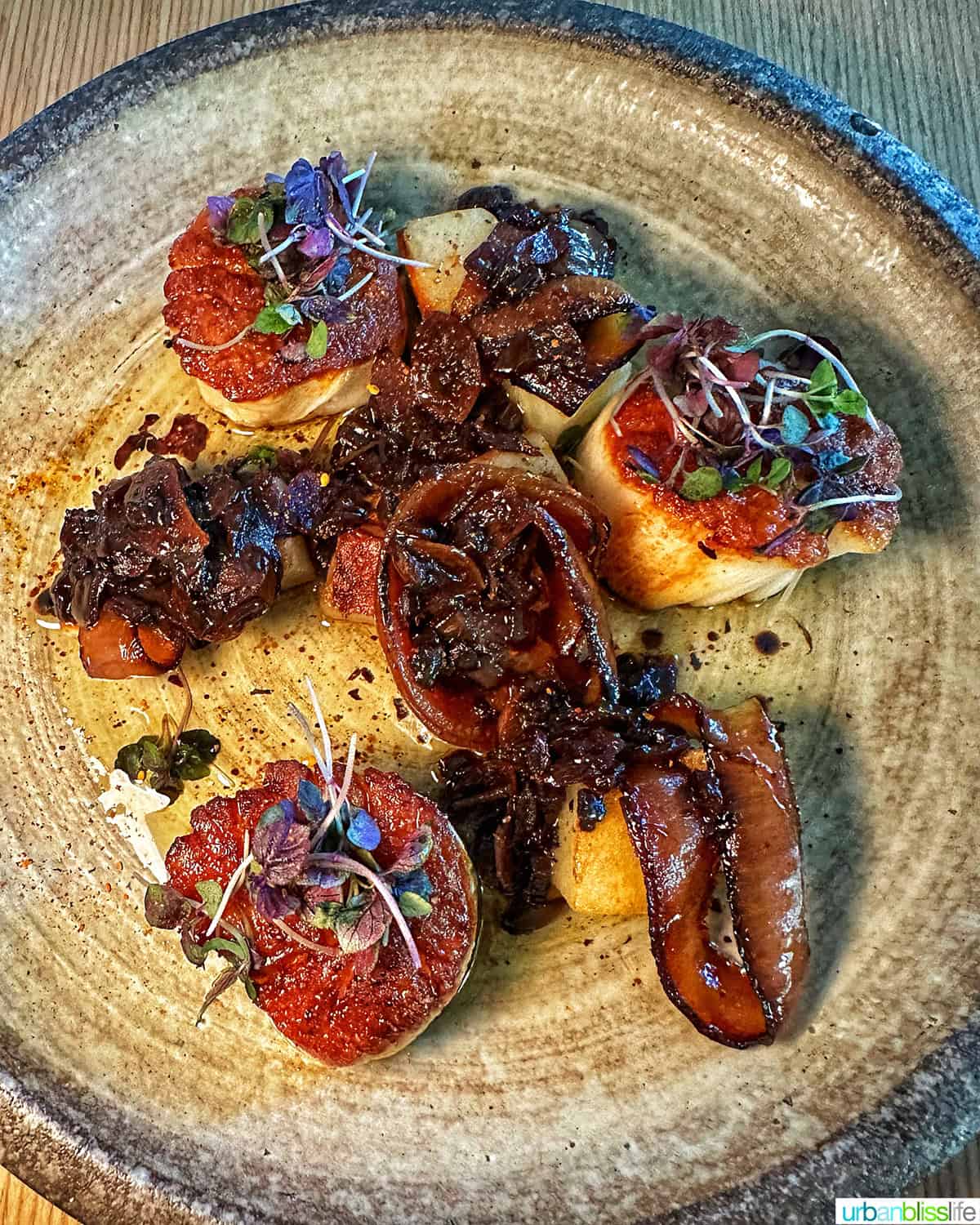 scallops at Janken in Portland
