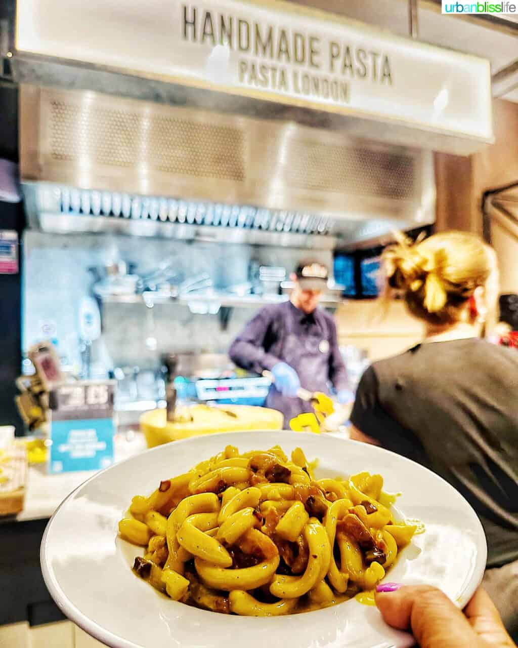 pasta at mercato mayfair london
