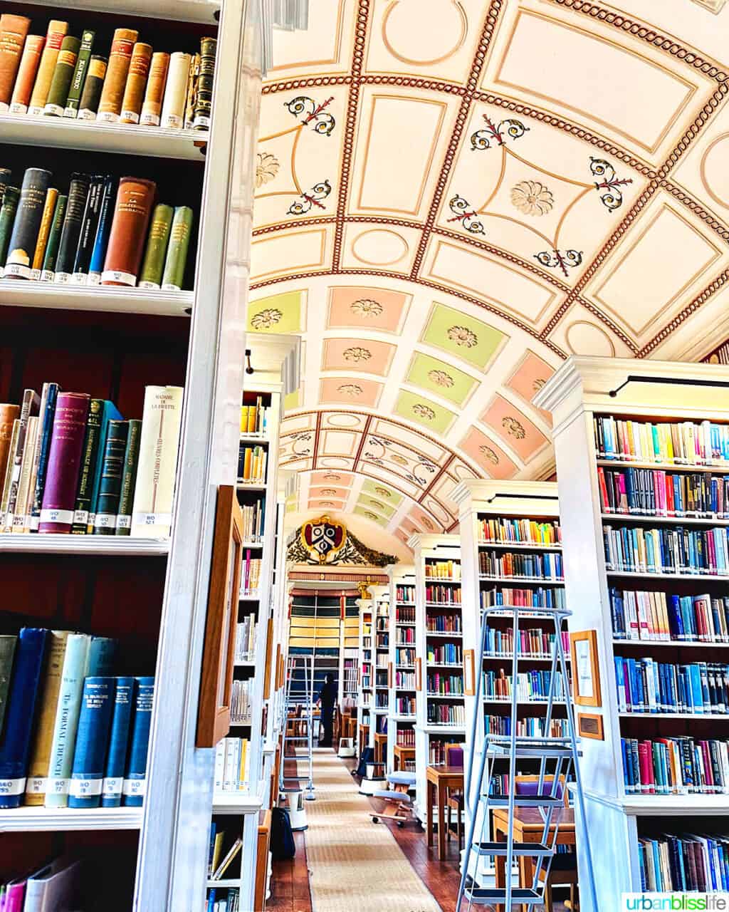 library at an oxford college