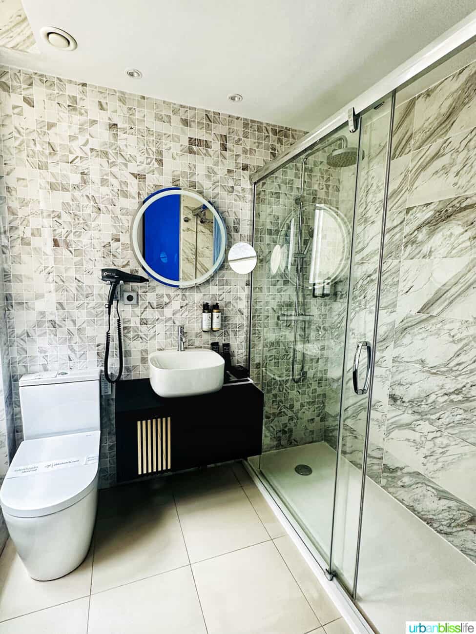 hotel abba bathroom san sebastian spain