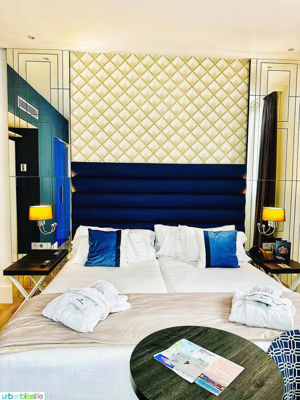 hotel abba bedroom san sebastian spain