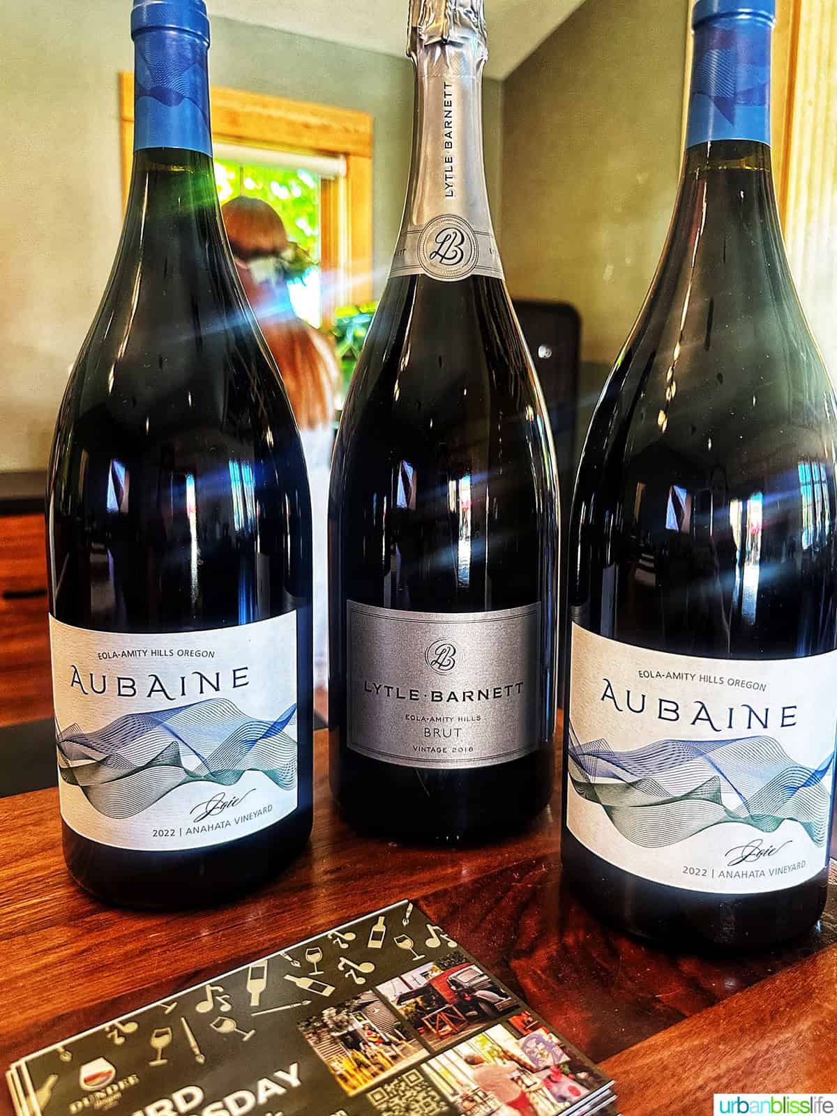 Lytle-Barnett and Aubaine wines