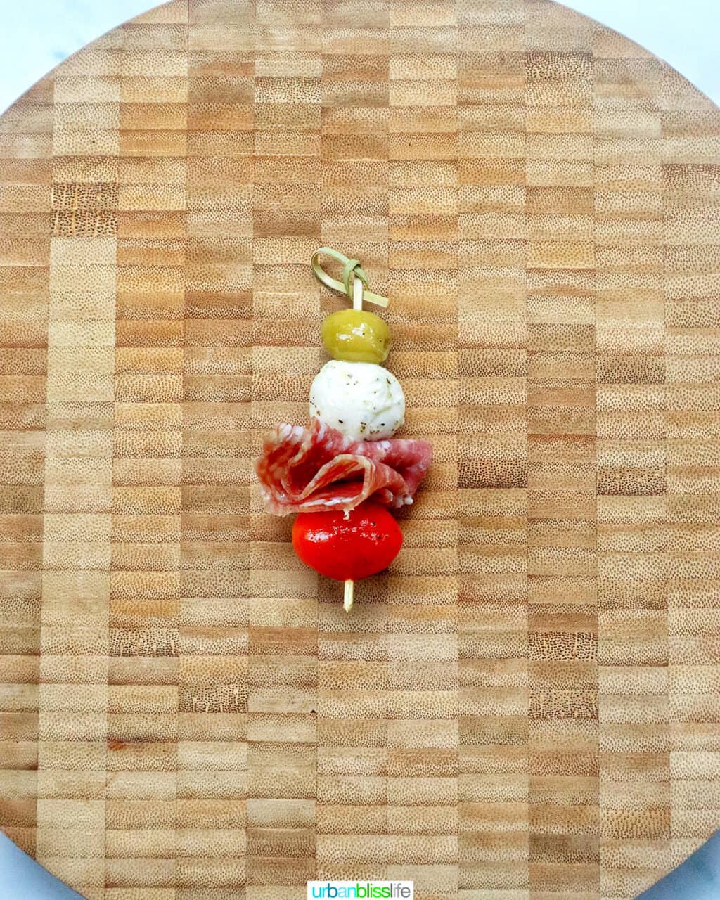 antipasto skewer.