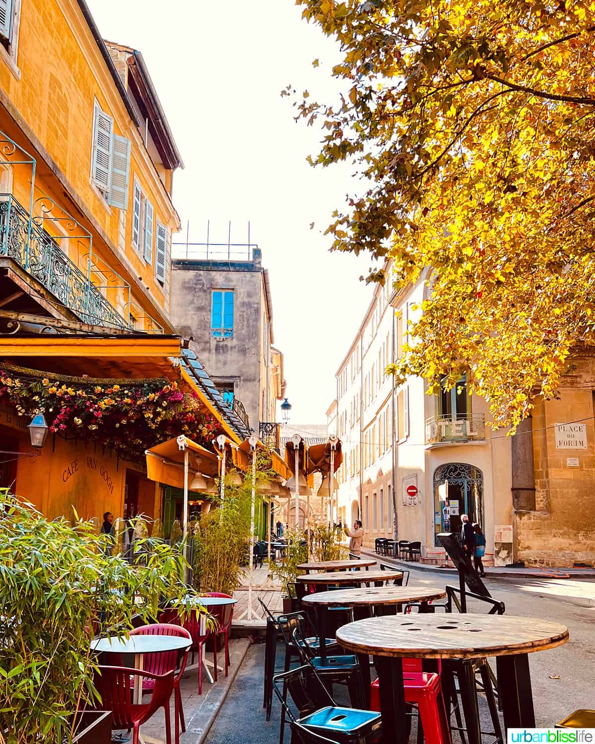 van gogh cafe in arles, france