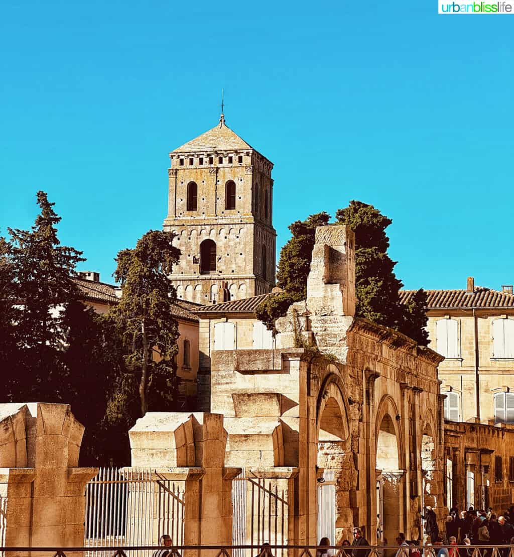 roman theater in arles, france