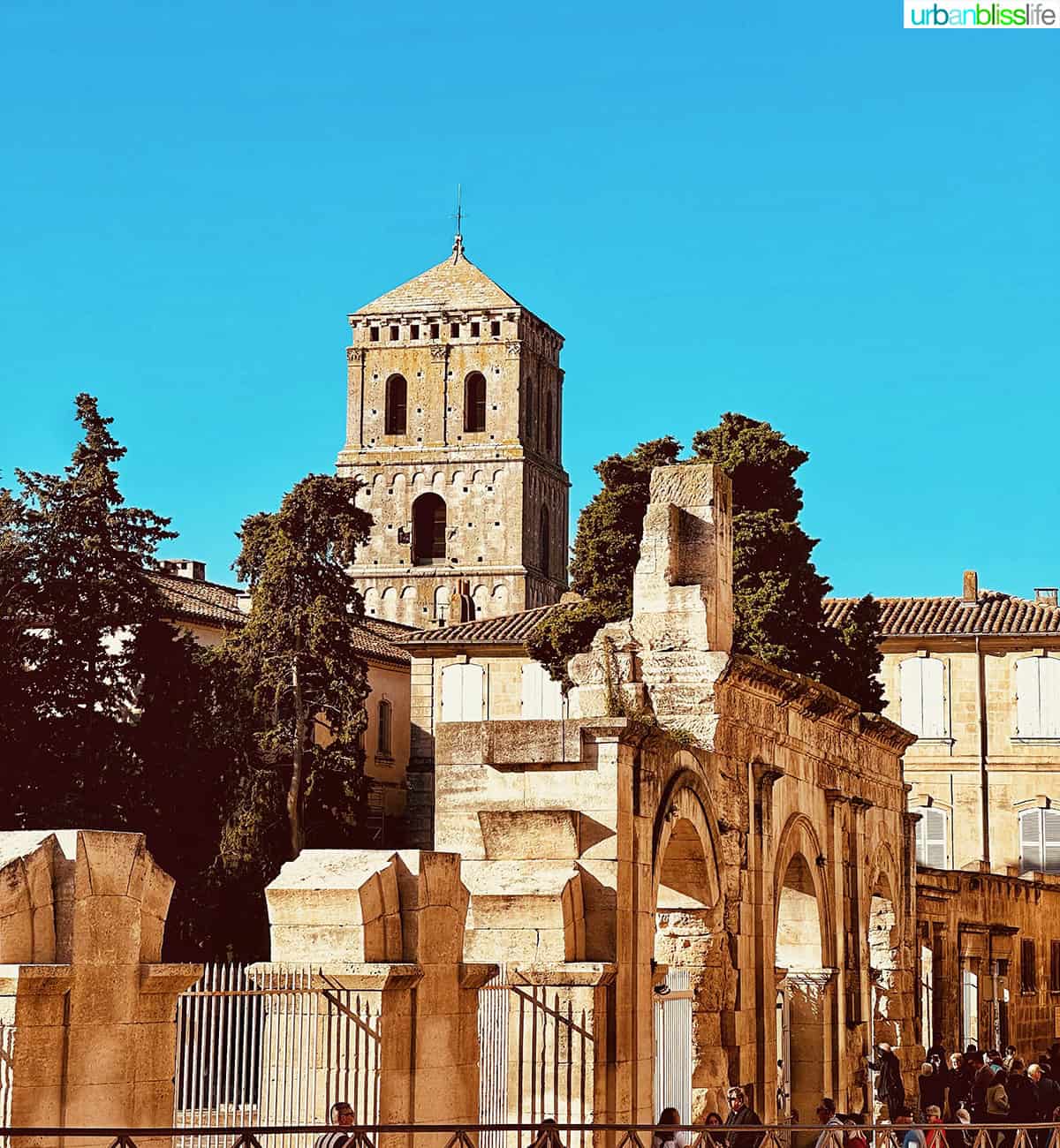roman theater in arles, france