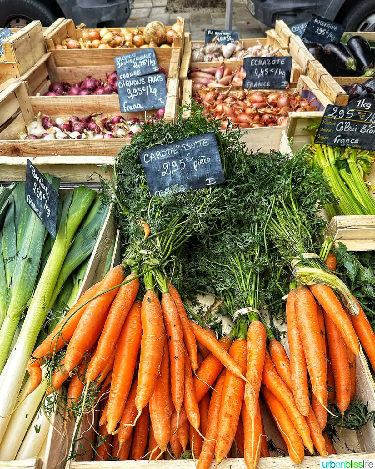 produce at a French market