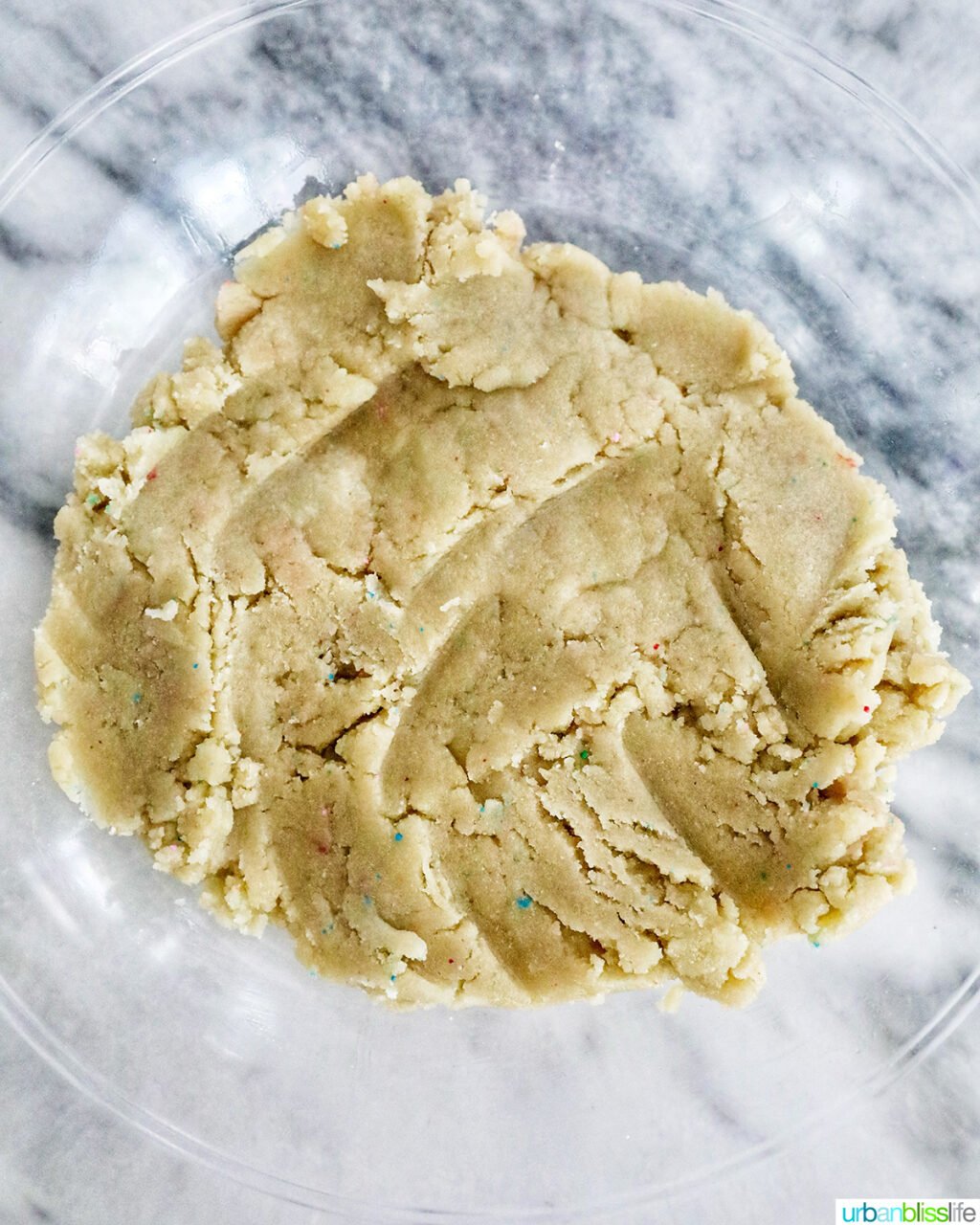 birthday cake truffle dough.