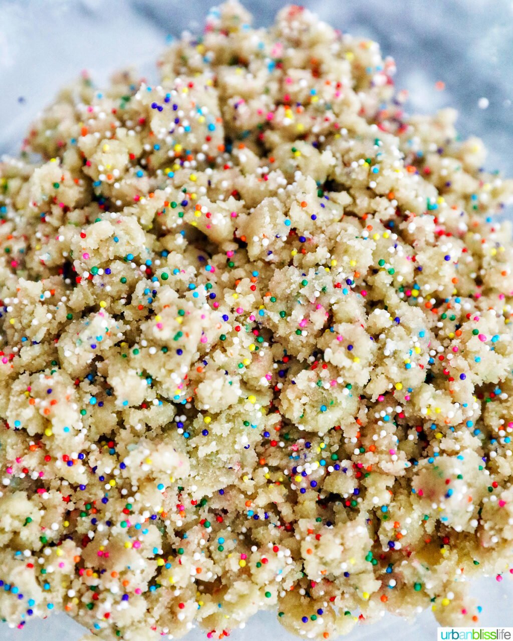 birthday cake truffle dough.