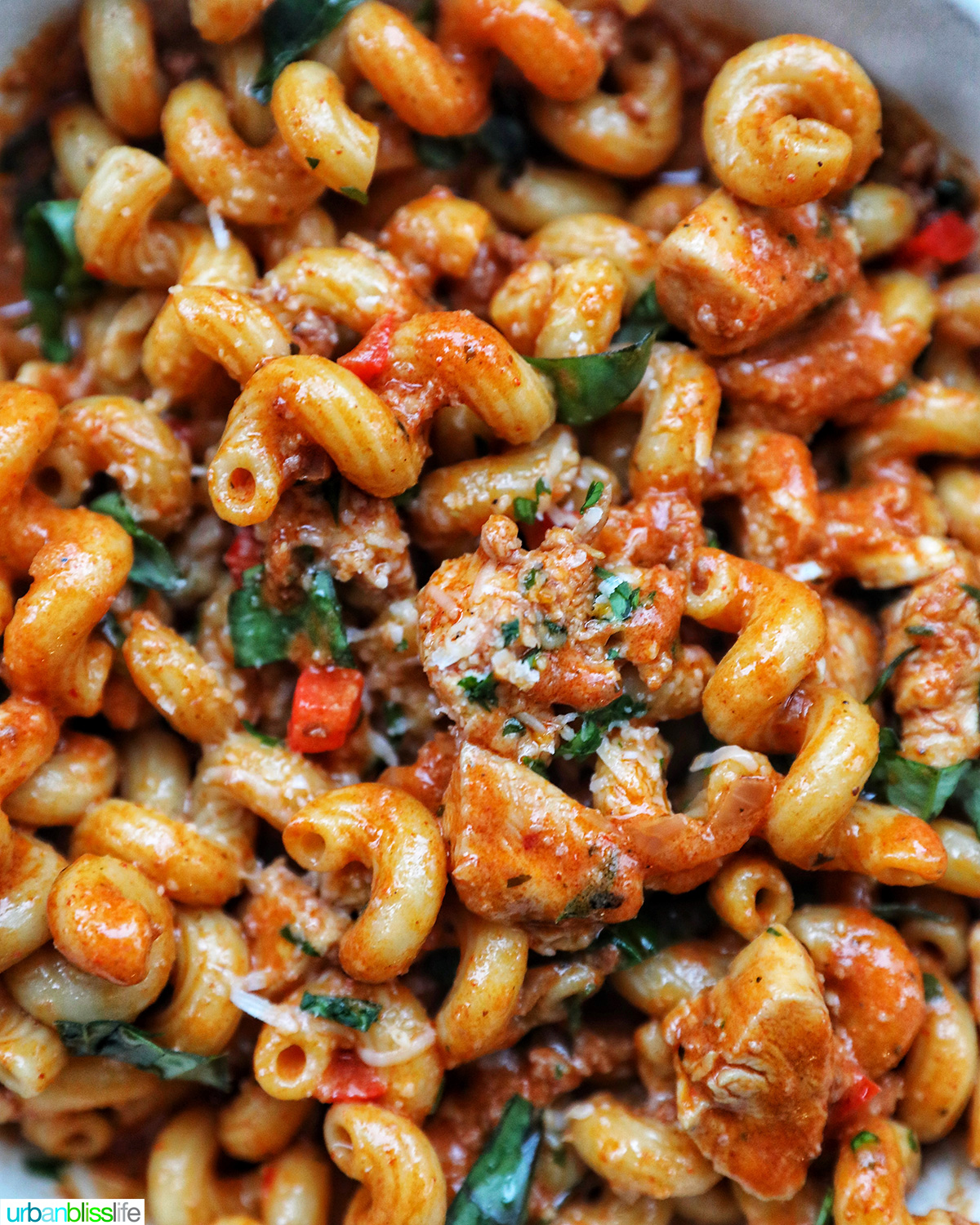chorizo chicken pasta