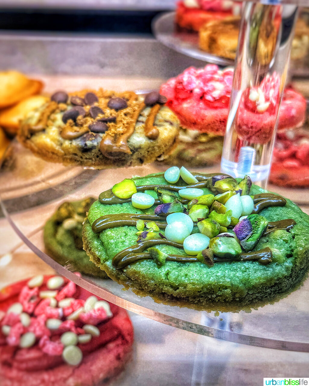 cookies at Les Halles food market in Lyon