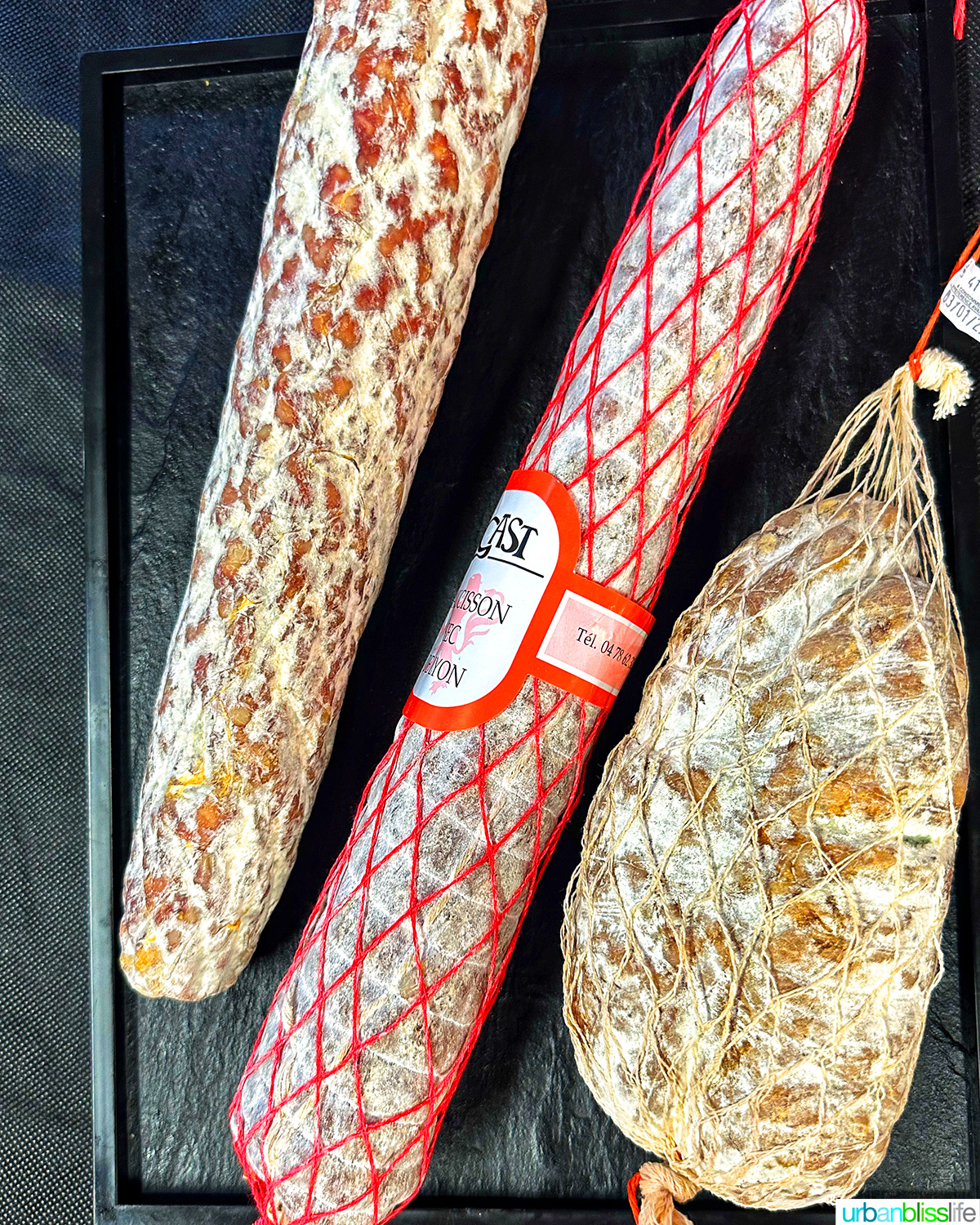 saucisson at Les Halles in Lyon