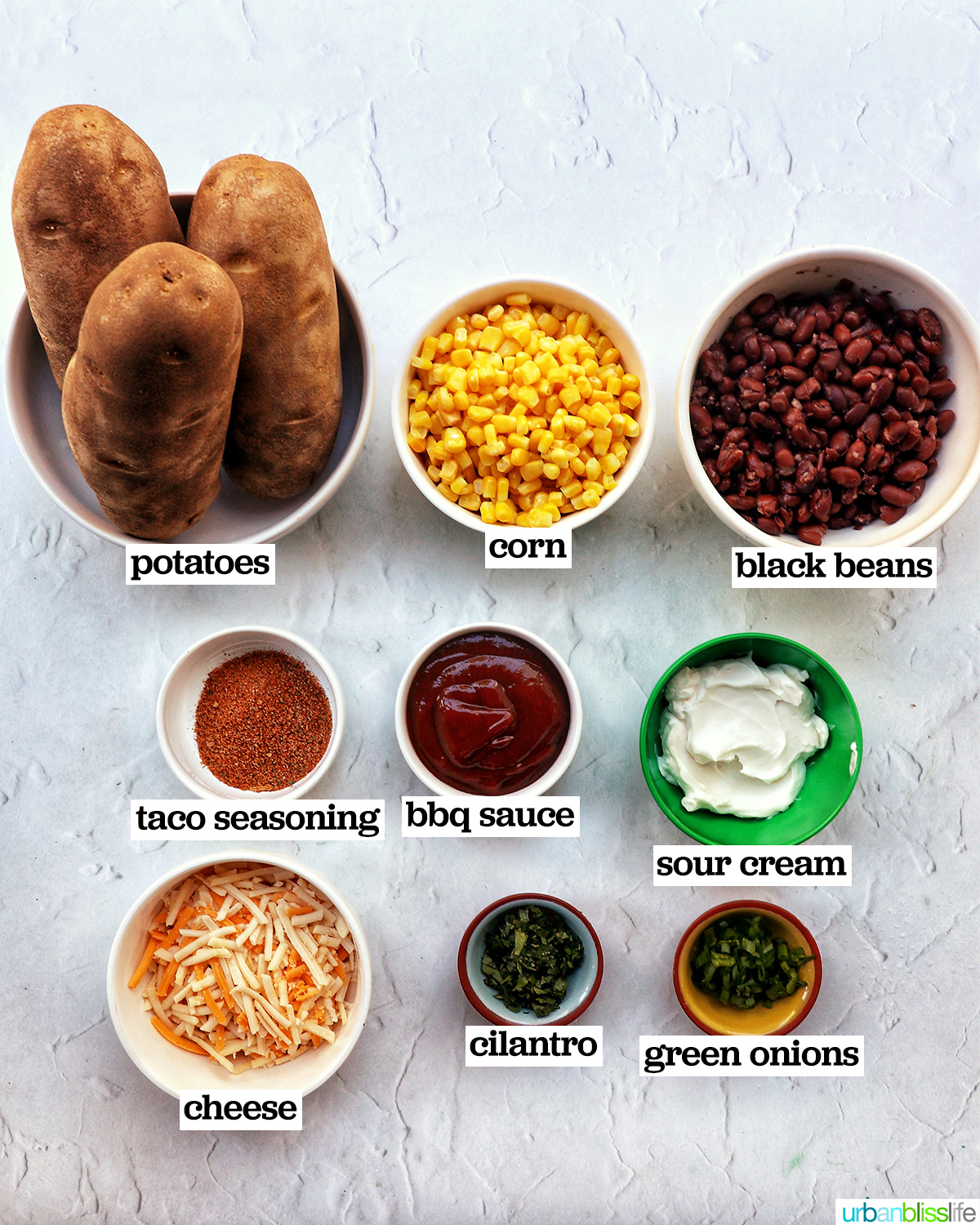loaded baked potato ingredients