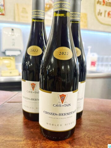 bottles of syrah