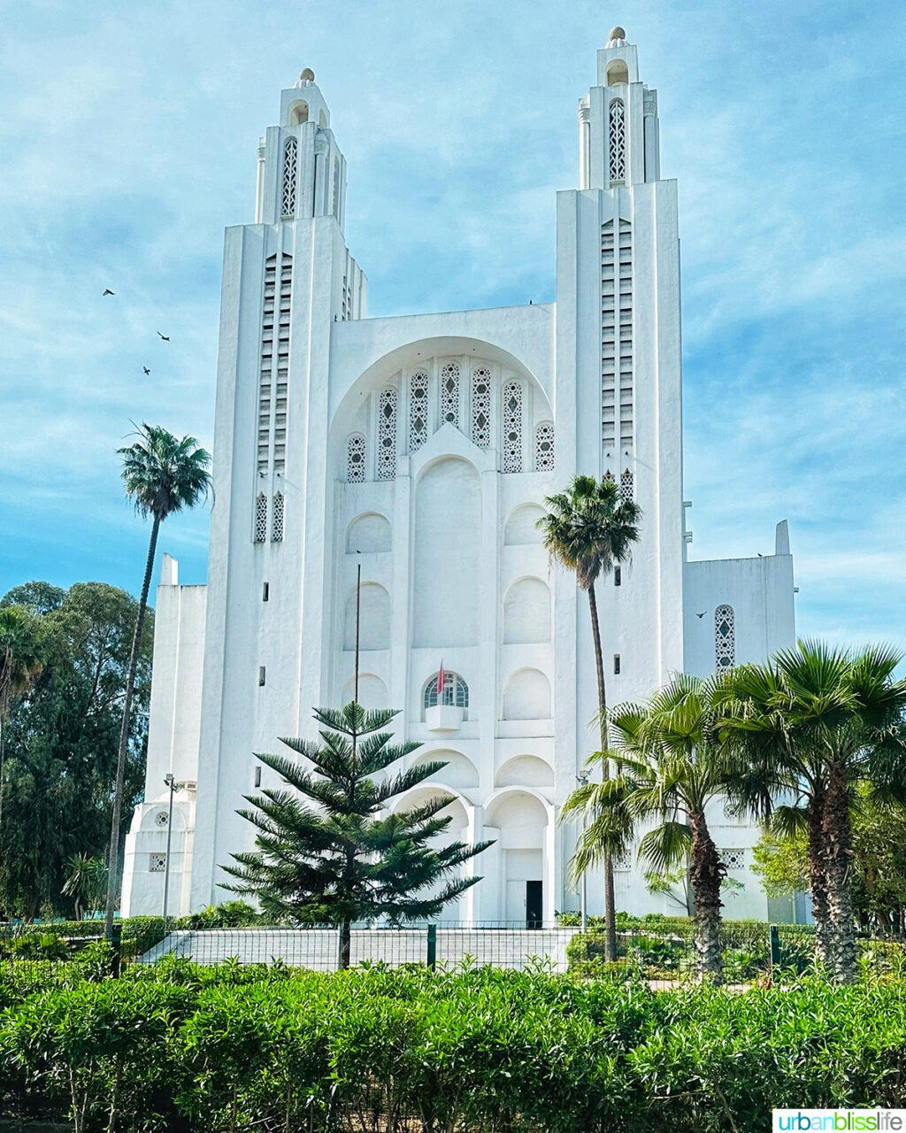 Sacre Couer Cathedral in Casablanca, Morocco.