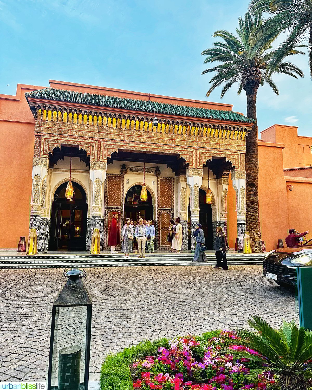 La Mamounia resort in Marrakech Morocco.