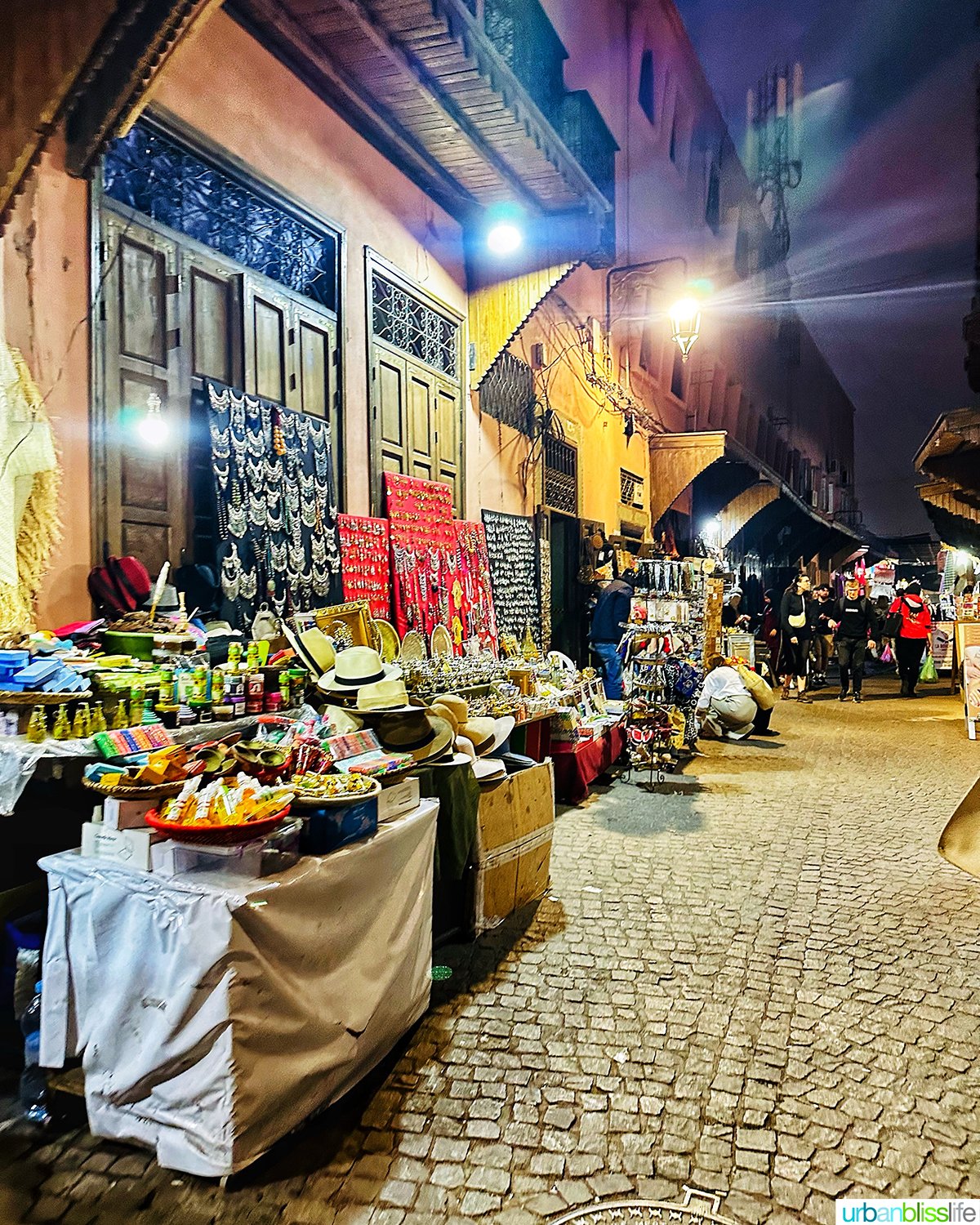 Marrakech Morocco souks.