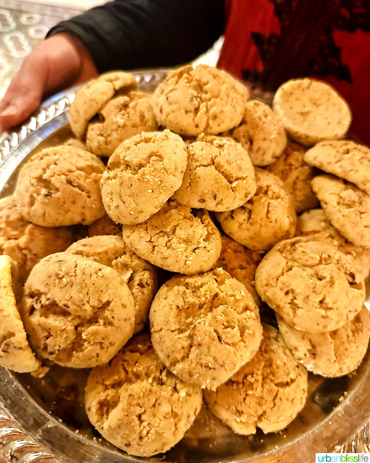 Moroccan cookies Ghriba.