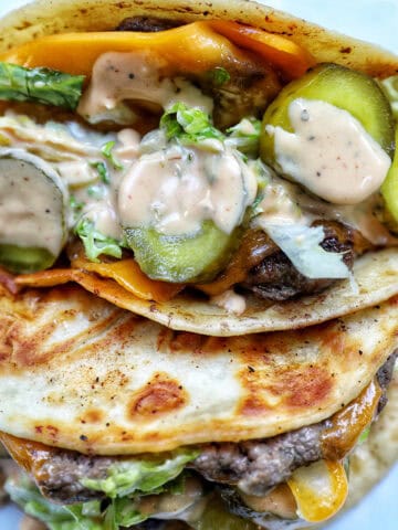 Big Mac Smash Tacos